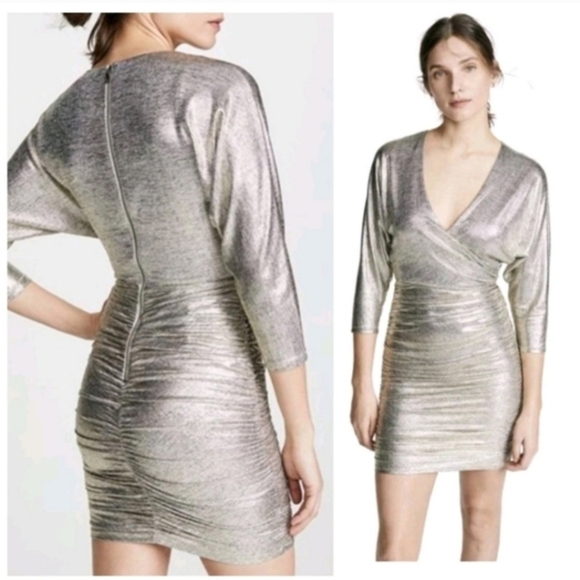 Alice + Olivia Dresses & Skirts - Alice + Olivia Pace Batwing Sleeve Mini Dress Size 2 $398